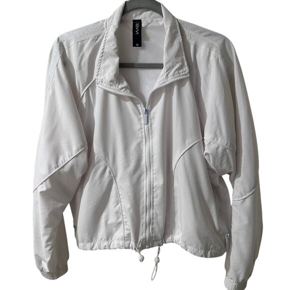 SAVVI Jackie Logo Jacket White, size M - Picture 1 of 8